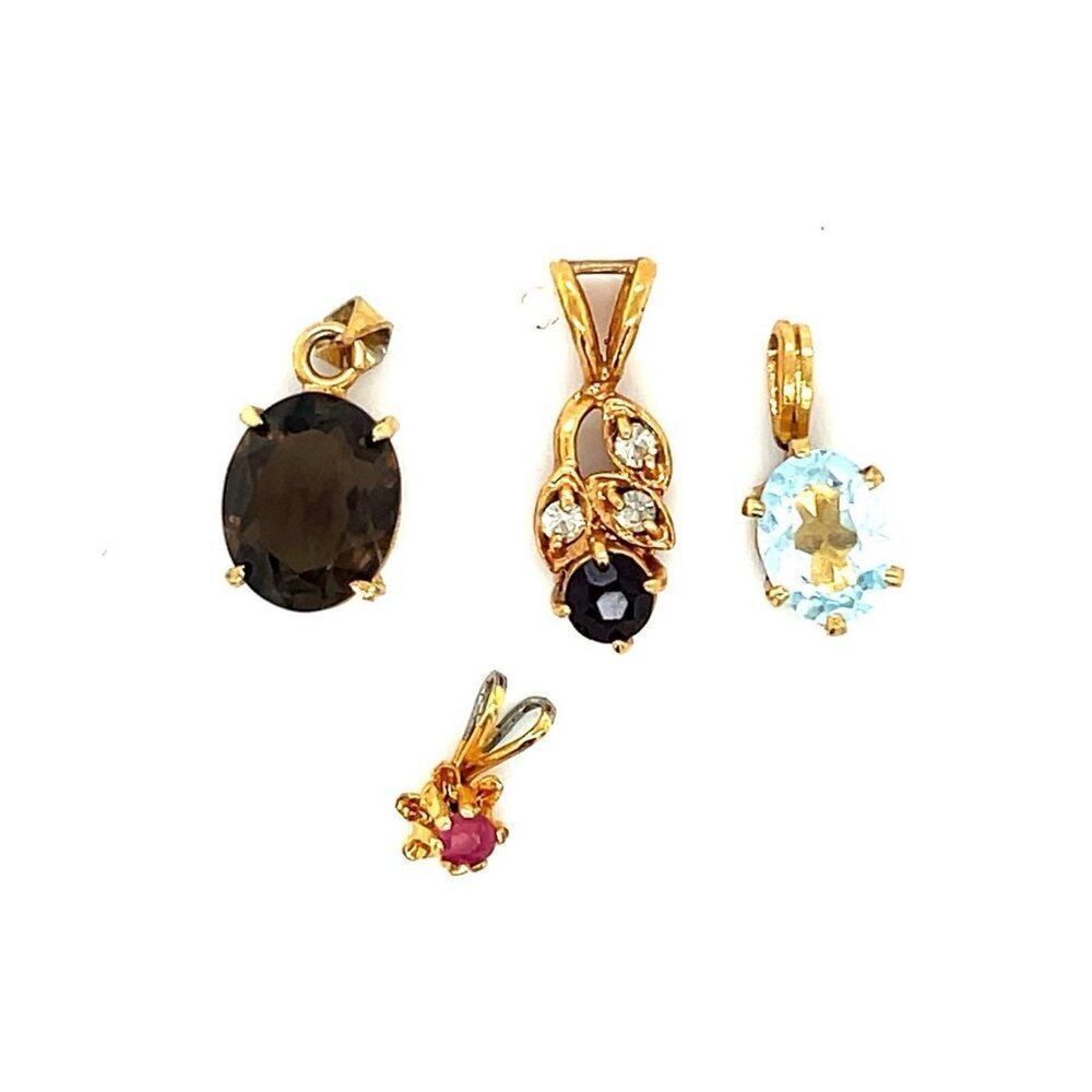 Gemstones Pendant Lot